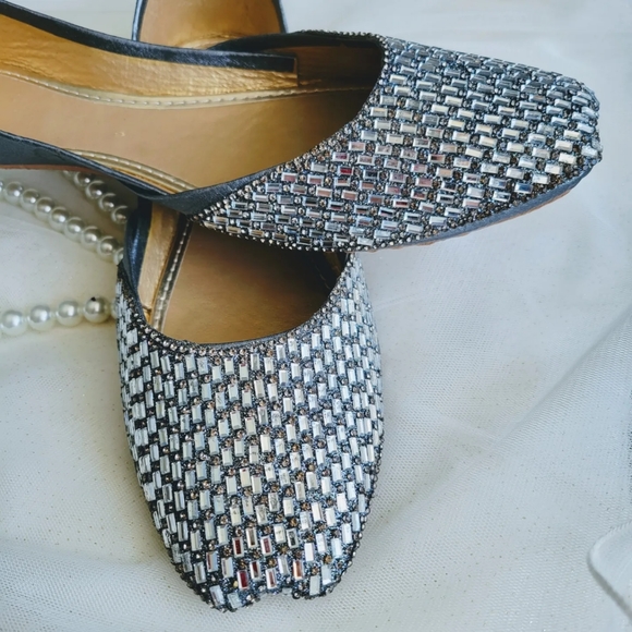 NWTBrand new Handmade beadwork khussa/ Indian and Pakistani khussa Punjabi jutti - Picture 2 of 4